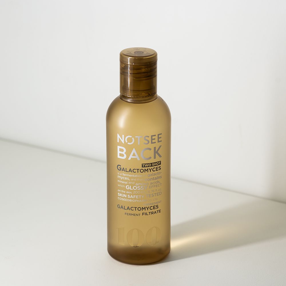 NotseeBack Galactomyces Toner 200ml _ Vegan, Low pH Brightening Fermented Essence_Made in Korea